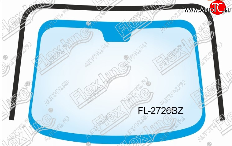 1 499 р. Молдинг лобового стекла FlexLine  Suzuki SX4 ( YA21S,YB21S,  GYA,GYB) (2006-2016)  с доставкой в г. Калуга