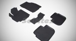 Износостойкие коврики в салон с высоким бортом SeiNtex Premium 4 шт. (резина) Suzuki SX4 GYA,GYB  рестайлинг, хэтчбэк (2010-2016)