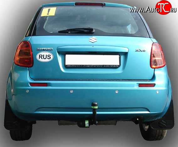 6 199 р. Фаркоп Лидер Плюс  Suzuki SX4  GYA,GYB (2010-2016)  рестайлинг, хэтчбэк (Без электропакета)  с доставкой в г. Калуга