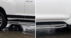 4 699 р. Молдинги RA  Toyota Land Cruiser Prado  J150 (2013-2017) (Поверхность глянец (под окраску), Неокрашенные)  с доставкой в г. Калуга. Увеличить фотографию 7