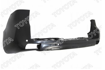 24 999 р. Задний бампер TOYOTA (под сонары) Toyota Land Cruiser Prado J150 дорестайлинг (2009-2013) (Неокрашенный)  с доставкой в г. Калуга. Увеличить фотографию 1