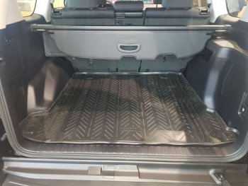 1 299 р. Коврик в багажник Aileron (5 мест)  Toyota Land Cruiser Prado  J150 (2013-2017)  с доставкой в г. Калуга. Увеличить фотографию 1