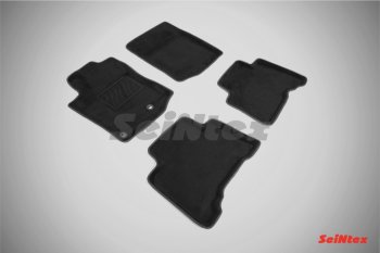 5 249 р. Комплект ковриков в салон 3D с текстильным покрытием Seintex  Toyota Land Cruiser Prado  J150 (2013-2017)  с доставкой в г. Калуга. Увеличить фотографию 1