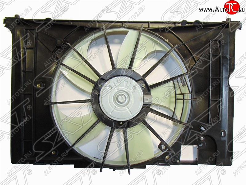 5 999 р. Диффузор радиатора в сборе SAT Toyota Auris E150 хэтчбэк 5 дв. дорестайлинг (2006-2010)  с доставкой в г. Калуга
