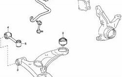 1 189 р. Полиуретановый сайлентблок нижнего рычага передней подвески (задний) Точка Опоры  Toyota Avensis  T220 седан - Corona Premio  T210  с доставкой в г. Калуга. Увеличить фотографию 2