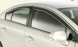 2 199 р. Дефлекторы окон (ветровики) Novline 4 шт Toyota Avensis T270 седан дорестайлинг (2008-2011)  с доставкой в г. Калуга. Увеличить фотографию 1