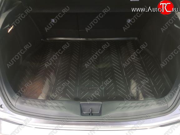 1 099 р. Коврик багажника Aileron Toyota C-HR NGX10, ZGX10 дорестайлинг (2016-2019)  с доставкой в г. Калуга