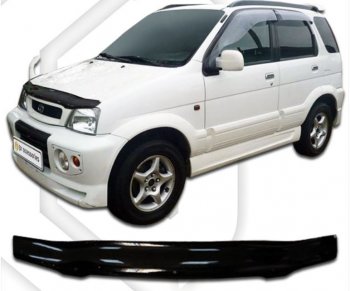 Дефлектор капота (J100,102,122) CA-Plastiс Toyota (Тойота) Cami (Ками)  J100 (1999-2000) J100 дорестайлинг