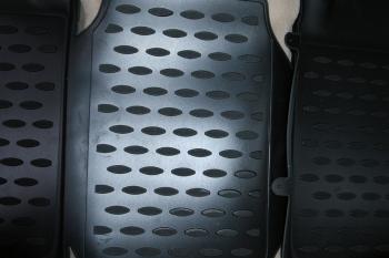 2 159 р. Комплект ковриков салона (полиуретан) Element  Toyota Camry ( XV50,  XV55) (2011-2018)  с доставкой в г. Калуга. Увеличить фотографию 2