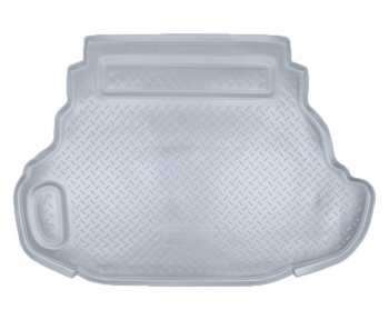 2 299 р. Коврик багажника Norplast Unidec (3,5 л)  Toyota Camry ( XV50,  XV55) (2011-2018) (Цвет: серый)  с доставкой в г. Калуга. Увеличить фотографию 1
