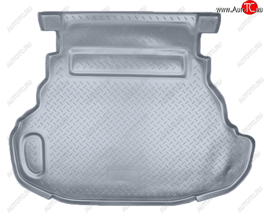 2 299 р. Коврик багажника Norplast Unidec (2,5 л)  Toyota Camry ( XV50,  XV55) (2011-2018) (Цвет: серый)  с доставкой в г. Калуга