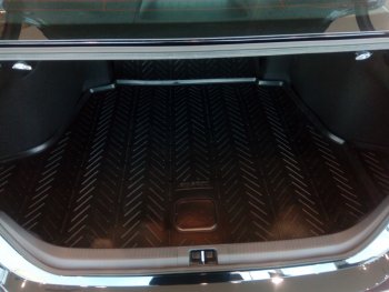 1 479 р. Коврик в багажник Aileron  Toyota Camry  XV70 (2017-2021)  с доставкой в г. Калуга. Увеличить фотографию 2