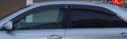 Комплект дефлекторов окон (ветровиков) 4 шт. Russtal Toyota Camry XV50 дорестайлинг (2011-2014)