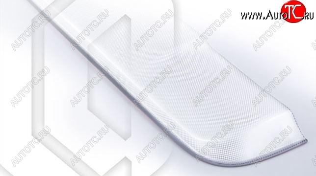 1 989 р. Универсальный дефлектор люка CA-Plastiс (940 мм) Suzuki Landy SC26 минивэн (2010-2013) (Шелкография белая)  с доставкой в г. Калуга