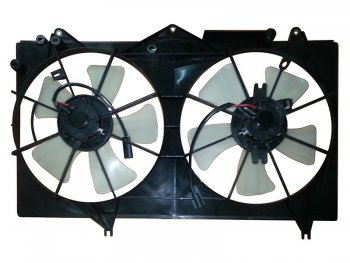5 599 р. Вентилятор радиатора в сборе (2AZFE/1AZFE) SAT  Toyota Camry  XV30 (2001-2006)  с доставкой в г. Калуга. Увеличить фотографию 1