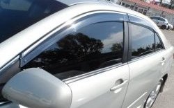 Дефлекторы окон (ветровики) Novline 4 шт Toyota Camry XV40 рестайлинг (2009-2011)