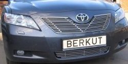 6 499 р. Декоративная вставка решетки радиатора Berkut Toyota Camry XV40 рестайлинг (2009-2011)  с доставкой в г. Калуга. Увеличить фотографию 1