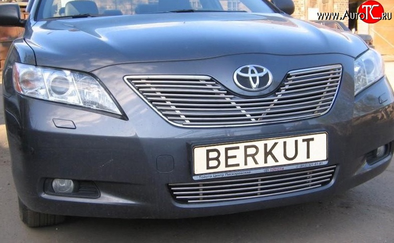 6 499 р. Декоративная вставка решетки радиатора Berkut  Toyota Camry  XV40 (2009-2011) рестайлинг  с доставкой в г. Калуга