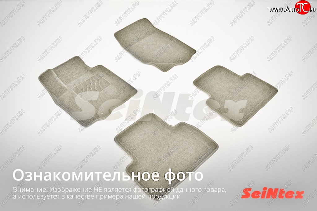 4 599 р. Износостойкие коврики в салон SeiNtex Premium 3D (ворсовые)  Toyota Camry  XV40 (2009-2011)  с доставкой в г. Калуга