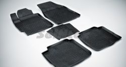2 699 р. Износостойкие коврики в салон с высоким бортом SeiNtex Premium 4 шт. (резина)  Toyota Camry  XV40 (2009-2011)  с доставкой в г. Калуга. Увеличить фотографию 1