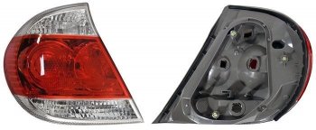 4 849 р. Левый фонарь SAT (4 лампочки) Toyota Camry XV30 рестайлинг (2004-2006)  с доставкой в г. Калуга. Увеличить фотографию 1