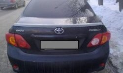 4 899 р. Спойлер CT Toyota Corolla E150 седан дорестайлинг (2006-2010) (Неокрашенный)  с доставкой в г. Калуга. Увеличить фотографию 2