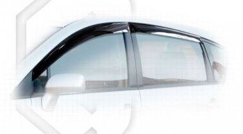 2 169 р. Дефлектора окон CA-Plastic  Toyota Corolla Verso  AR10 (2004-2009) (Classic полупрозрачный, Без хром.молдинга, Крепление только на скотч)  с доставкой в г. Калуга. Увеличить фотографию 1