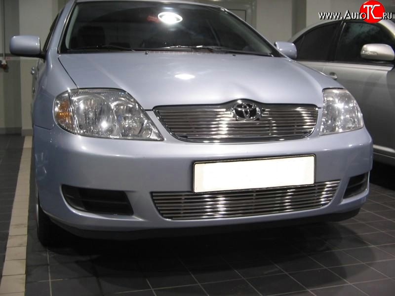4 399 р. Декоративная вставка воздухозаборника Berkut Toyota Corolla E120 универсал рестайлинг (2004-2007)  с доставкой в г. Калуга