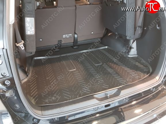 1 229 р. Коврик в багажник Aileron  Toyota Fortuner  AN160 (2015-2024)  с доставкой в г. Калуга