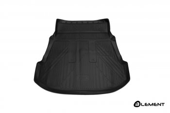 2 169 р. Коврик 3D багажника Element (полиуретан)  Toyota Fortuner  AN160 (2015-2024) (Черный)  с доставкой в г. Калуга. Увеличить фотографию 1