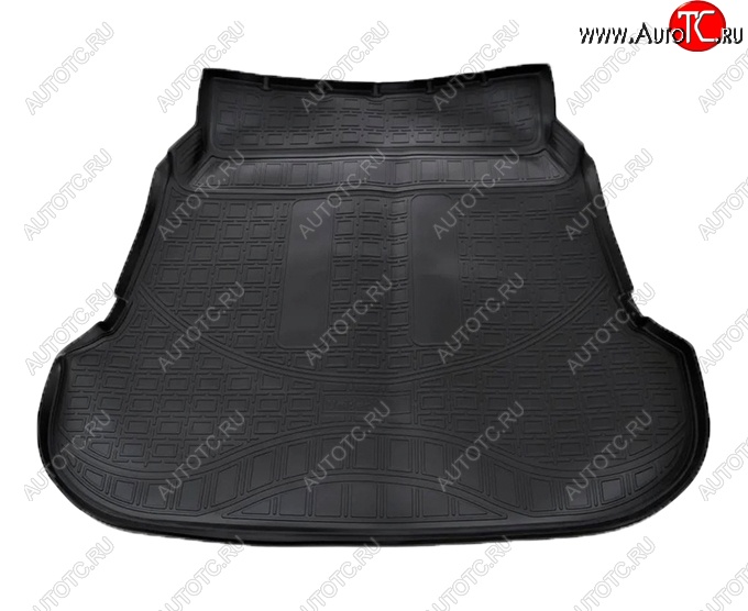 2 359 р. Коврик в багажник Norplast (сложенный 3 ряд)  Toyota Fortuner  AN160 (2015-2024) (Черный)  с доставкой в г. Калуга