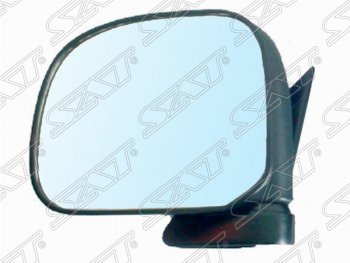 1 599 р. Правое боковое зеркало заднего вида SAT (механическое)  Toyota Hiace  H100 (1989-1998) (Неокрашенное)  с доставкой в г. Калуга. Увеличить фотографию 1