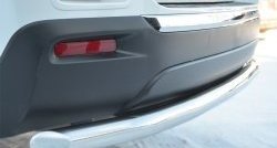 14 599 р. Одинарная защита заднего бампера из трубы диаметром 63 мм (рестайлинг) Russtal  Toyota Highlander  XU40 (2010-2013)  с доставкой в г. Калуга. Увеличить фотографию 3