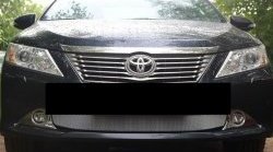 1 539 р. Защитная решётка в воздуховод автомобиля Russtal (хром)  Toyota Highlander  XU40 (2007-2010)  с доставкой в г. Калуга. Увеличить фотографию 1