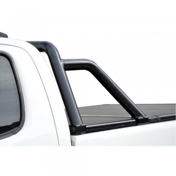 8 999 р. Защитная дуга багажника ТехноСфера (Техно Сфера) (с креплением под крышку, Сталь с покрытием, d63.5 mm)  Toyota Hilux  AN20,AN30 (2011-2016) (цвет: Серебристый)  с доставкой в г. Калуга. Увеличить фотографию 3