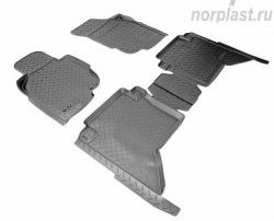 Комплект ковриков в салон Norplast Toyota (Тойота) Hilux (Хайлюкс)  AN20,AN30 (2011-2016) AN20,AN30  2-ой рестайлинг