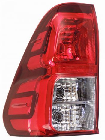 2 399 р. Левый фонарь SAT Toyota Hilux AN120 дорестайлинг (2016-2020)  с доставкой в г. Калуга. Увеличить фотографию 1