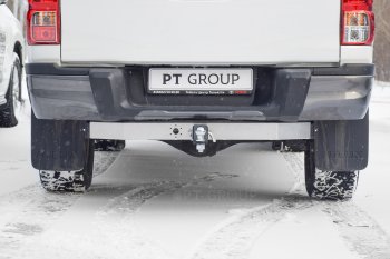 14 799 р. Фаркоп Petroil Tuning (съемный квадрат)  Toyota Hilux  AN120 (2016-2020) (Без заглушки )  с доставкой в г. Калуга. Увеличить фотографию 4