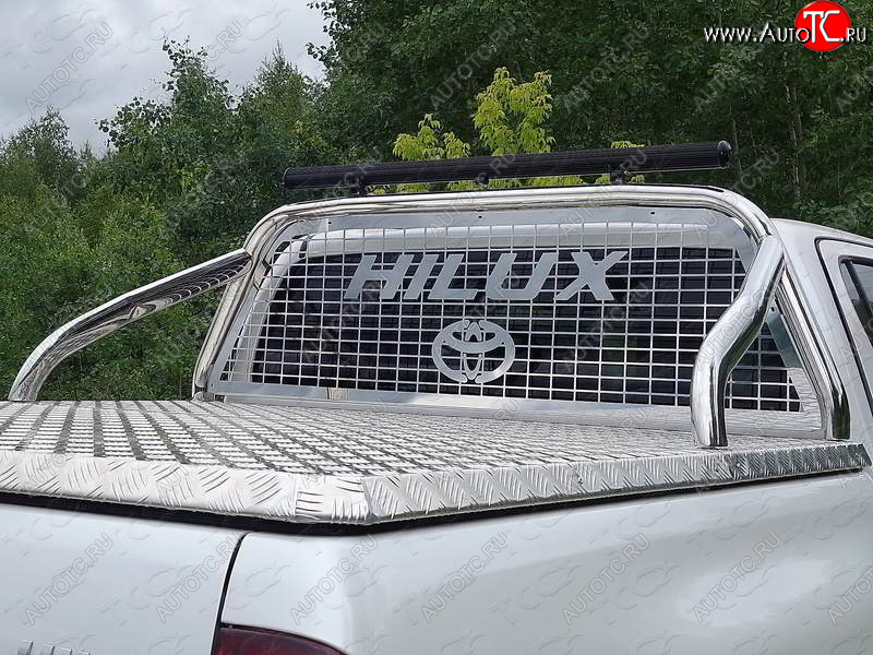 62 999 р. Крышка багажника (алюминий) TCC  Toyota Hilux  AN120 (2020-2024)  с доставкой в г. Калуга