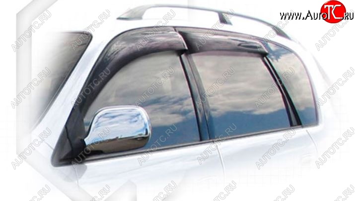 2 079 р. Дефлектора окон (M10G-M15G) CA-Plastic  Toyota Ipsum  SXM10 (1995-1998) (Classic полупрозрачный, Без хром.молдинга, Крепление только на скотч)  с доставкой в г. Калуга