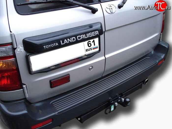 9 199 р. Фаркоп Лидер Плюс  Toyota Land Cruiser  J105 (1998-2007) (Без электропакета)  с доставкой в г. Калуга
