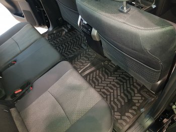 1 649 р. Комплект ковриков в салон Aileron 3D (с подпятником)  Toyota Land Cruiser Prado  J150 (2017-2020)  с доставкой в г. Калуга. Увеличить фотографию 5