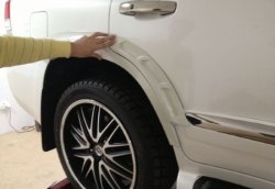 17 499 р. Накладки на колёсные арки Alterego  Toyota Land Cruiser  200 (2012-2015) (Неокрашенные)  с доставкой в г. Калуга. Увеличить фотографию 2