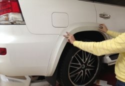 17 499 р. Накладки на колёсные арки Alterego  Toyota Land Cruiser  200 (2012-2015) (Неокрашенные)  с доставкой в г. Калуга. Увеличить фотографию 3