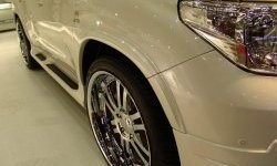 Накладки на колёсные арки Branew Toyota Land Cruiser 200 1-ый рестайлинг (2012-2015)