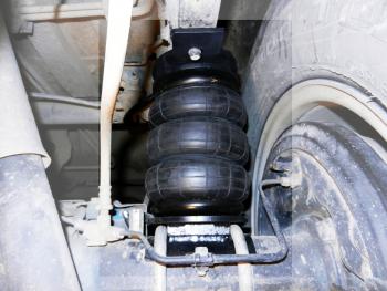 27 599 р. Комплект вспомогательной пневмоподвески на заднюю ось Aride (рессорный мост)  Toyota Land Cruiser  J70 (1984-2015) (грузовой)  с доставкой в г. Калуга. Увеличить фотографию 3