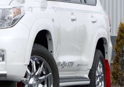 15 349 р. Накладки на колёсные арки JAOS  Toyota Land Cruiser  200 (2007-2012) (Неокрашенные)  с доставкой в г. Калуга. Увеличить фотографию 3