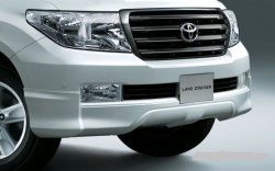 9 299 р. Накладка на передний бампер ORIGINAL  Toyota Land Cruiser  200 (2007-2012) (Неокрашенная)  с доставкой в г. Калуга. Увеличить фотографию 1
