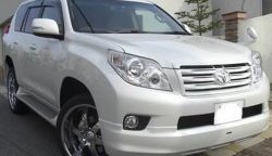 3 489 р. Решётка радиатора Elford Toyota Land Cruiser Prado J150 дорестайлинг (2009-2013) (Неокрашенная)  с доставкой в г. Калуга. Увеличить фотографию 2