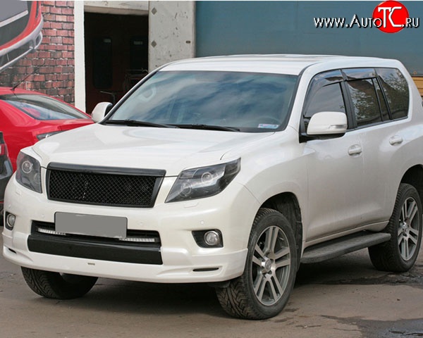 4 649 р. Решётка радиатора TRD Toyota Land Cruiser Prado J150 дорестайлинг (2009-2013) (Неокрашенная)  с доставкой в г. Калуга